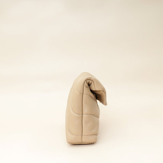 YSL Nude Puffer Pouch-YSL-THE CLOSET