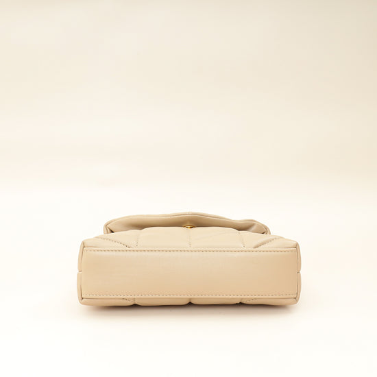 YSL Nude Puffer Pouch-YSL-THE CLOSET