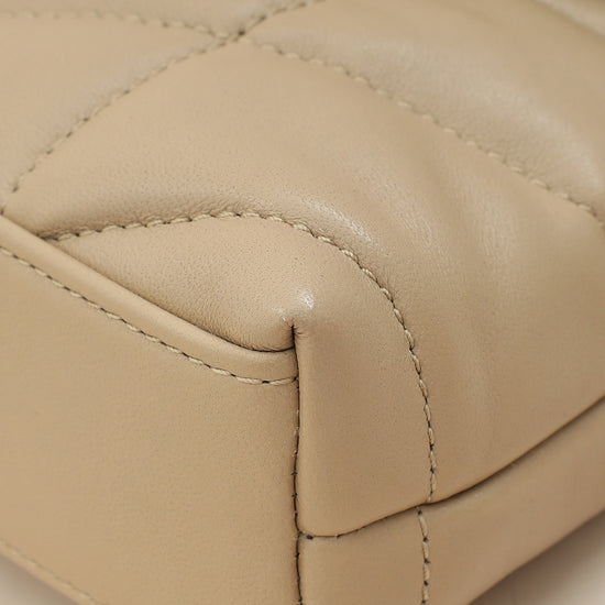 YSL Nude Puffer Pouch-YSL-THE CLOSET