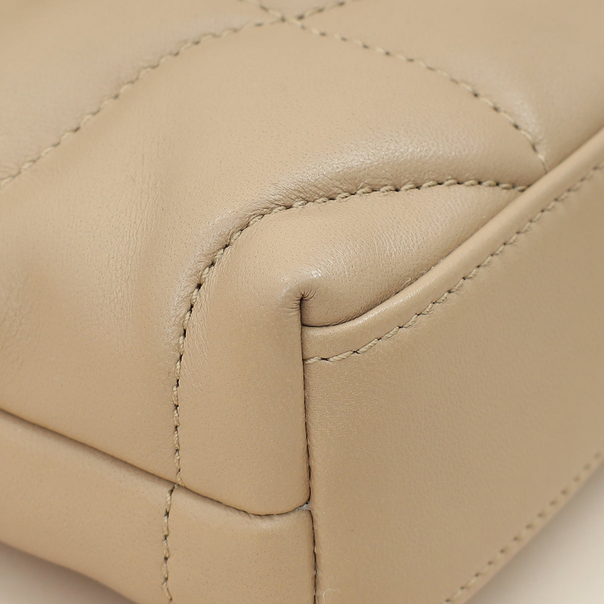 YSL Nude Puffer Pouch-YSL-THE CLOSET