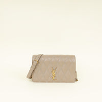 YSL Beige Angie Crossbody Bag