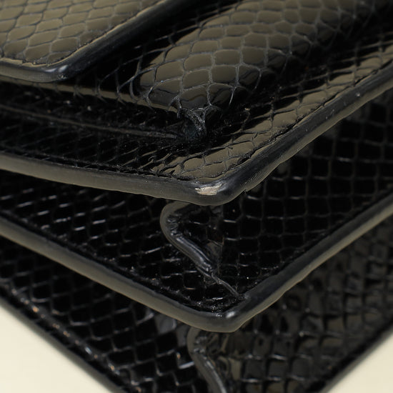 YSL Black Sunset Small Shoulder Bag-YSL-THE CLOSET