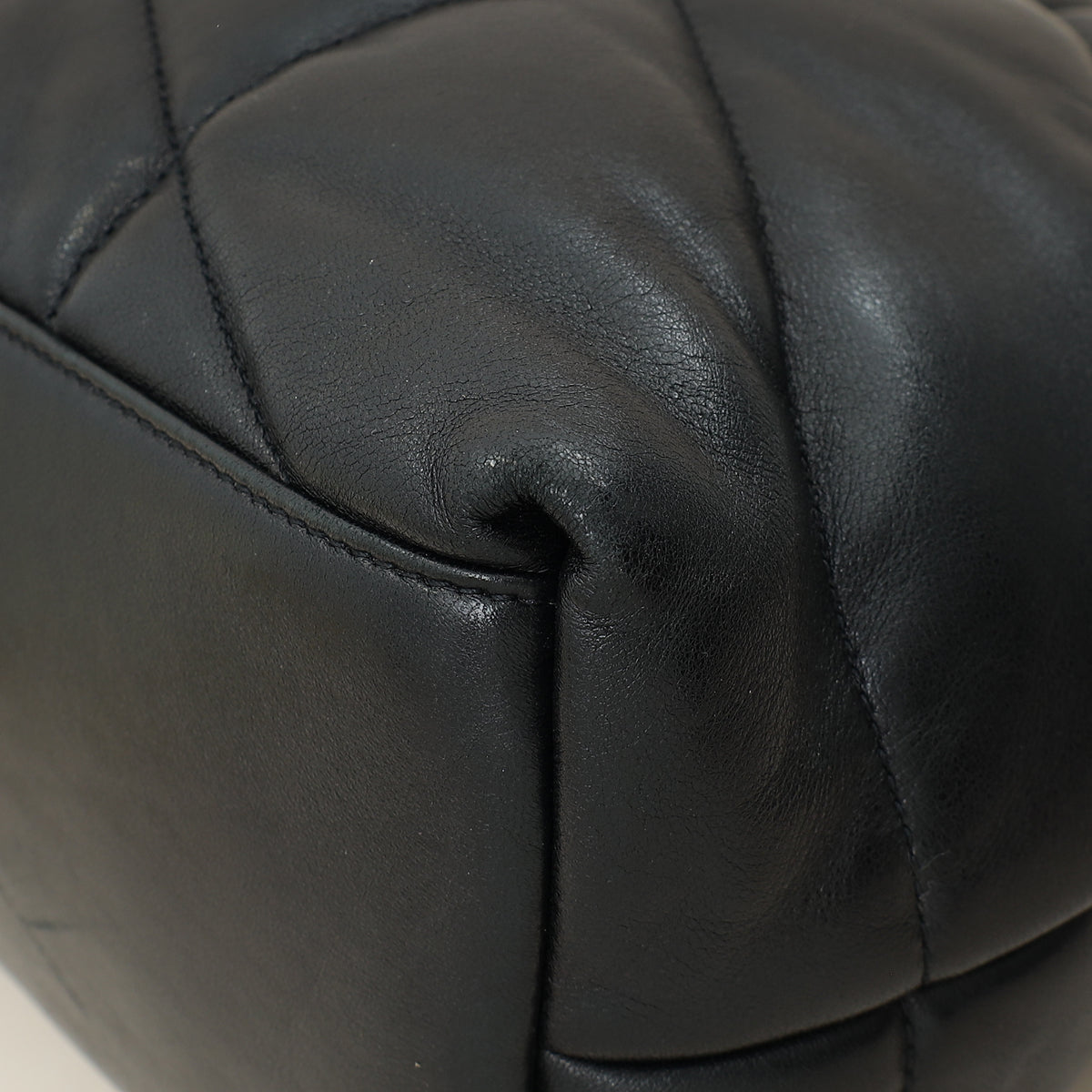 YSL Black Puffer Medium Shoulder Bag-YSL-THE CLOSET