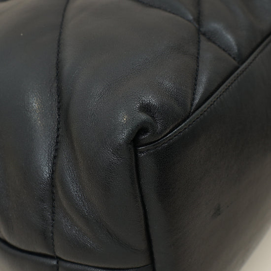 YSL Black Puffer Medium Shoulder Bag-YSL-THE CLOSET