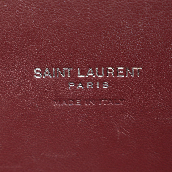 Load image into Gallery viewer, YSL Rouge Legion Croco Embossed Nano Sac De Jour
