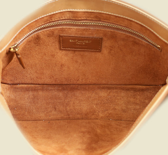 YSL Beige LE 5 À 7 Shoulder Bag