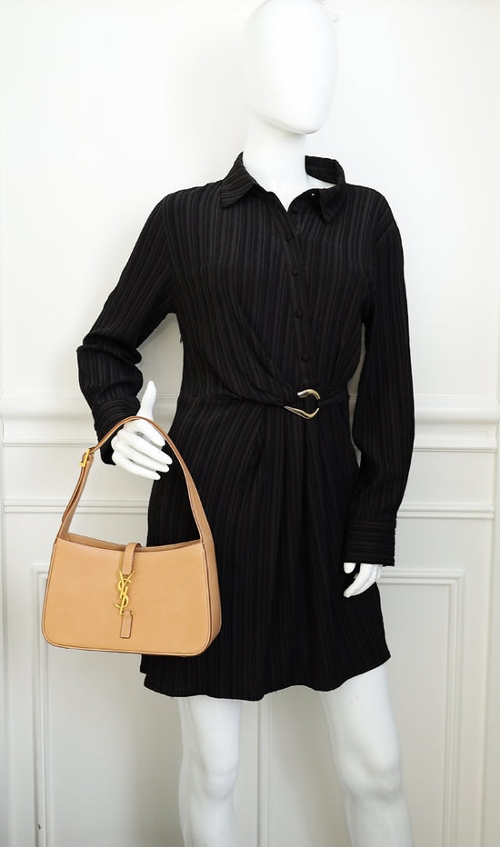 YSL Beige LE 5 À 7 Shoulder Bag