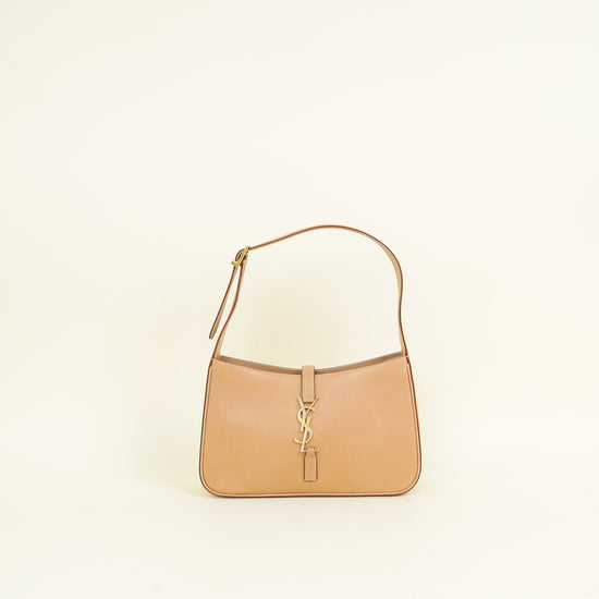 YSL Beige LE 5 À 7 Shoulder Bag