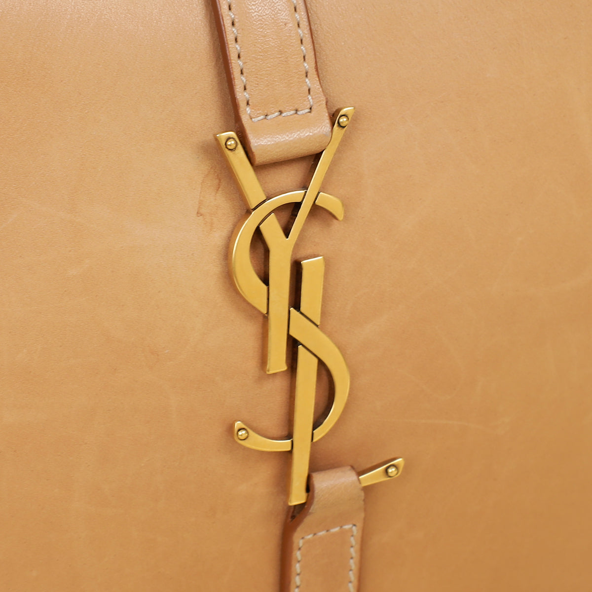 YSL Beige LE 5 À 7 Shoulder Bag