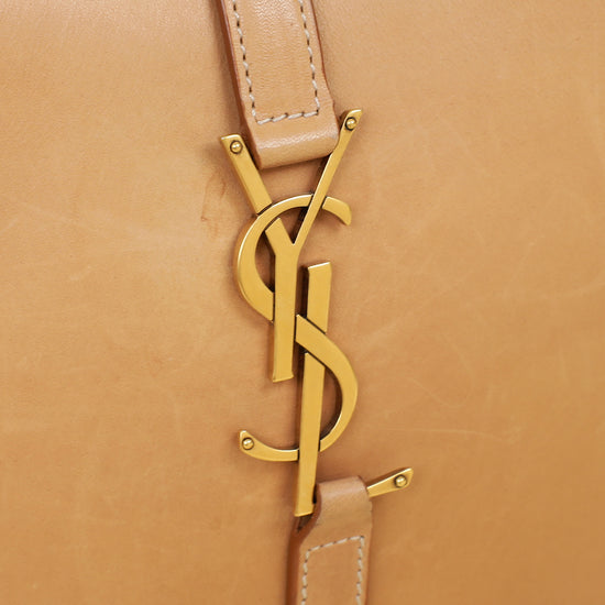 YSL Beige LE 5 À 7 Shoulder Bag