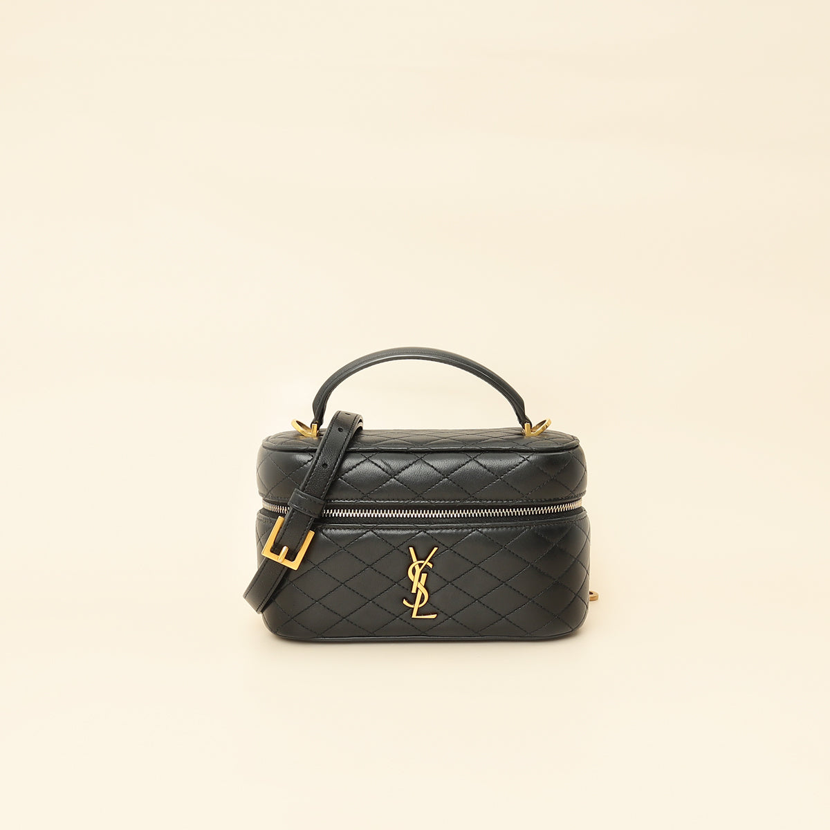 YSL Black Gaby Vanity Bag-YSL-THE CLOSET