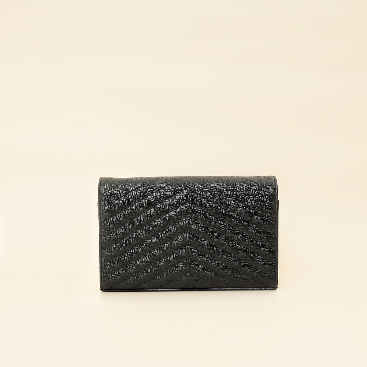 YSL Black Classic Cassandre Chain Wallet-YSL-THE CLOSET