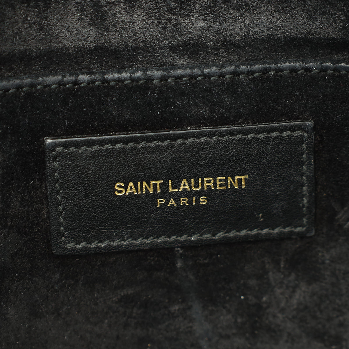 YSL Black Y Ligne Clutch-YSL-THE CLOSET