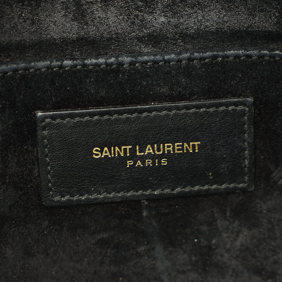 YSL Black Y Ligne Clutch-YSL-THE CLOSET