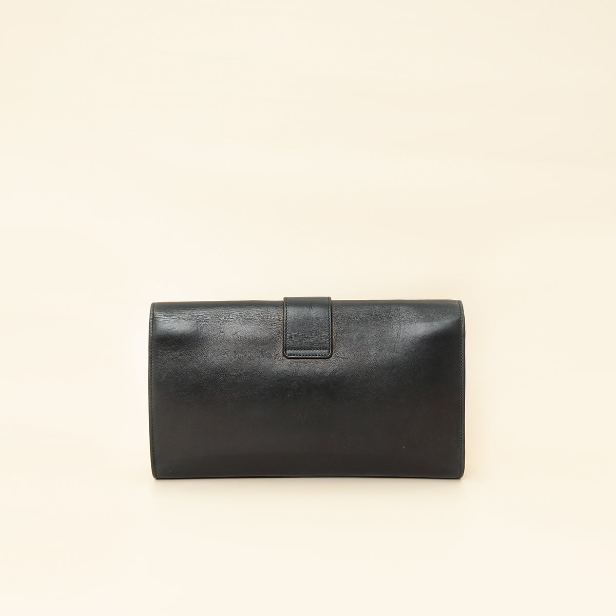 YSL Black Y Ligne Clutch-YSL-THE CLOSET
