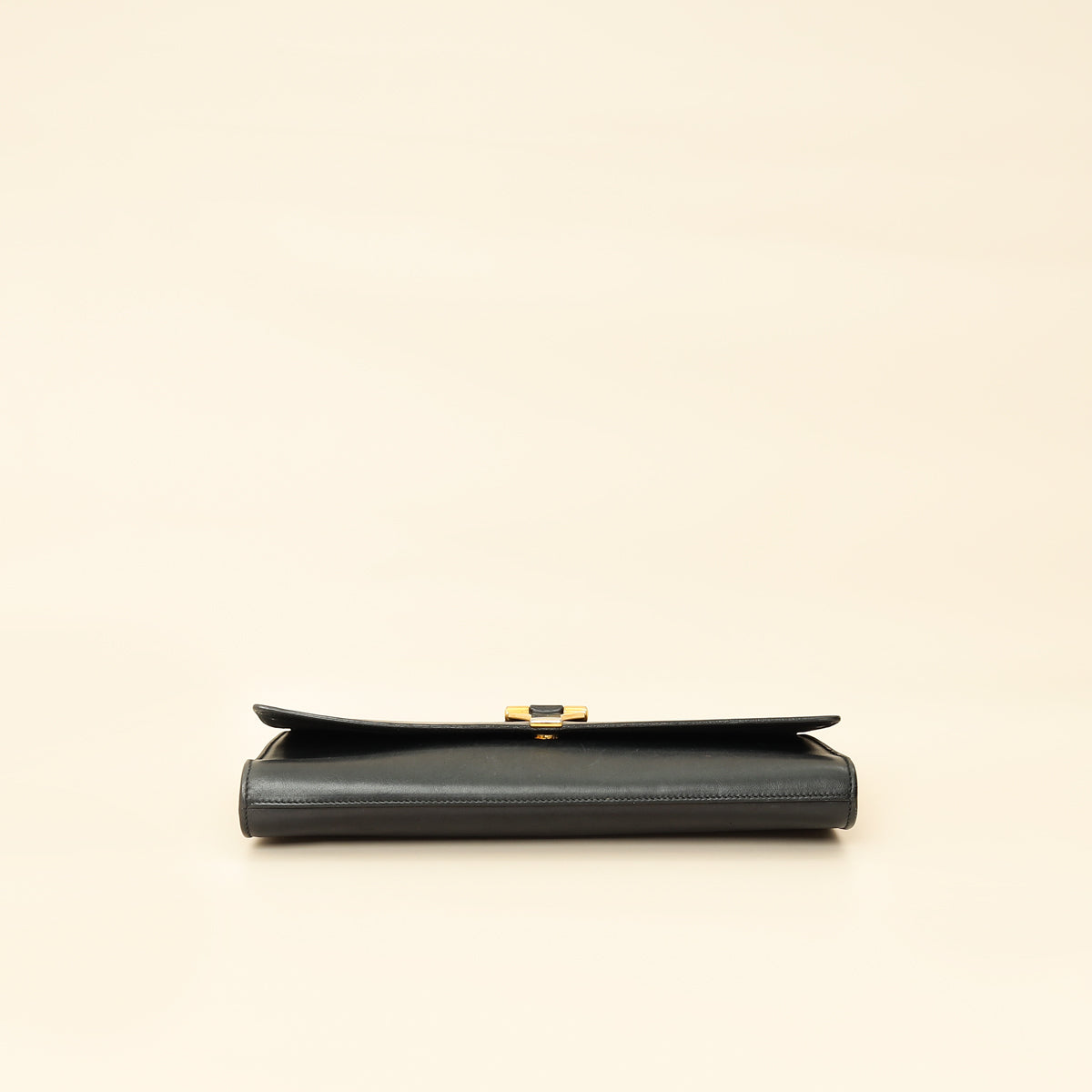 YSL Black Y Ligne Clutch-YSL-THE CLOSET