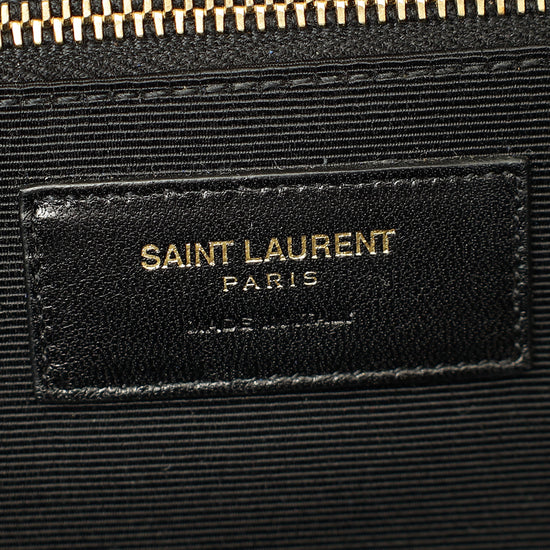 YSL Light Pink Monogram Satchel Flap Large Bag-YSL-THE CLOSET