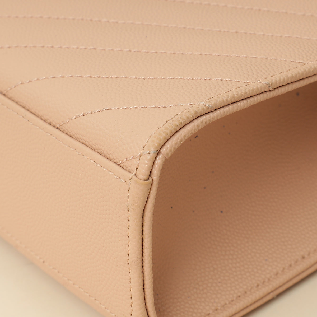 YSL Light Pink Monogram Satchel Flap Large Bag-YSL-THE CLOSET