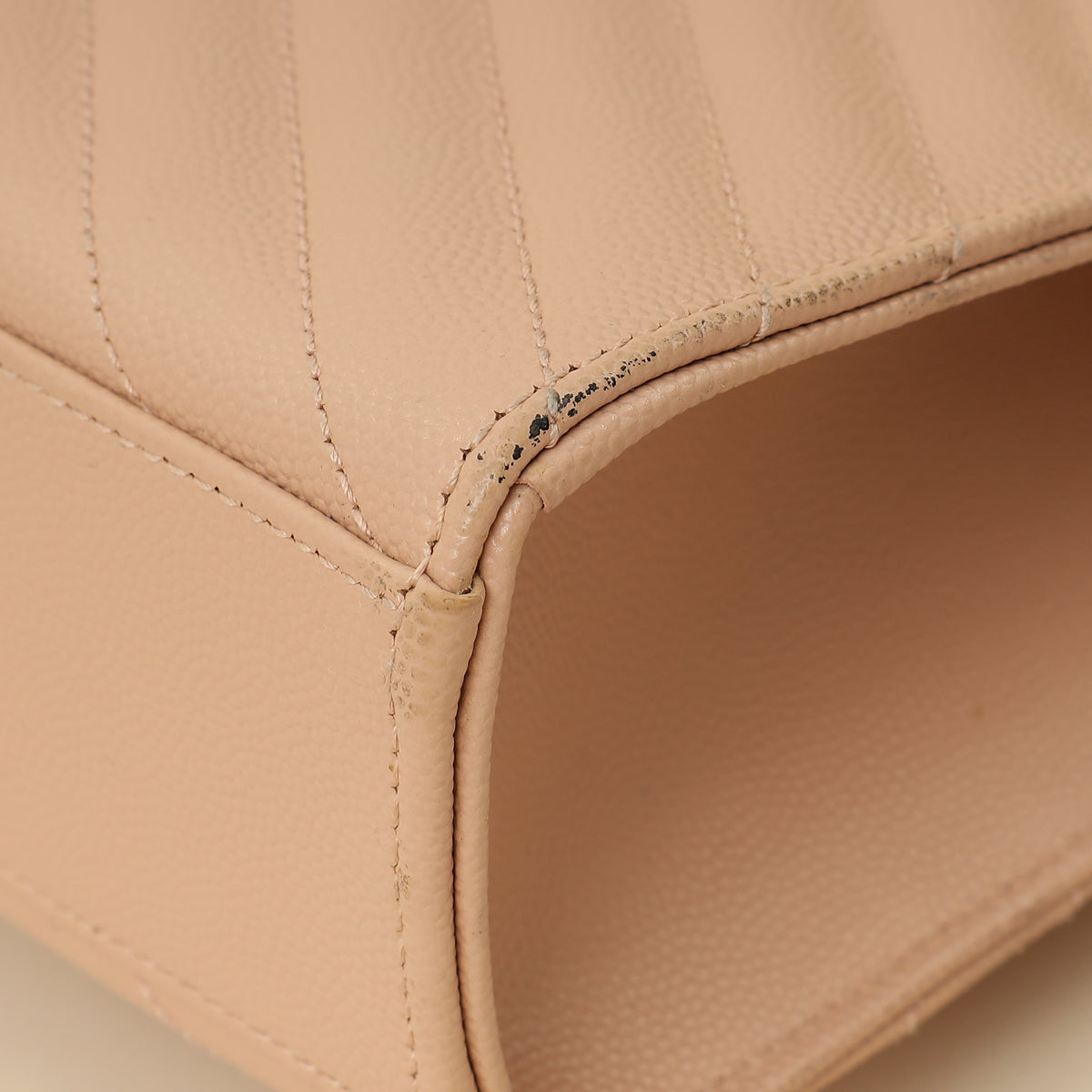 YSL Light Pink Monogram Satchel Flap Large Bag-YSL-THE CLOSET