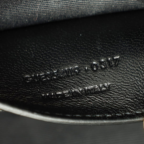 YSL Brown Croco Embossed Tassel Kate Bag-YSL-THE CLOSET