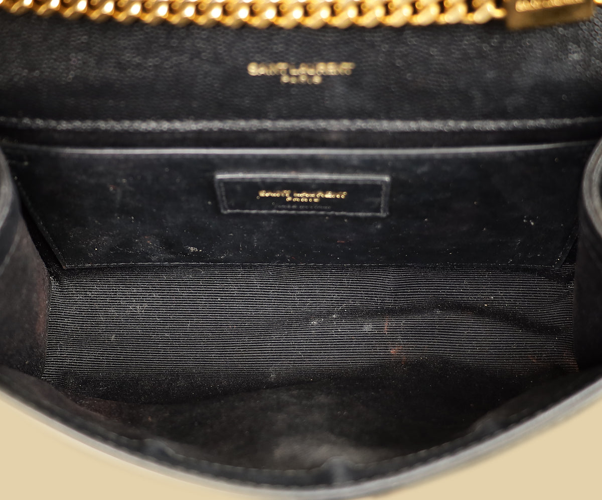 YSL Black Kate Chain Small Shoulder Bag-YSL-THE CLOSET