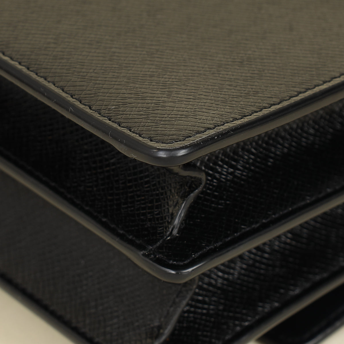 YSL Black Sunset Flap Medium Shoulder Bag-YSL-THE CLOSET