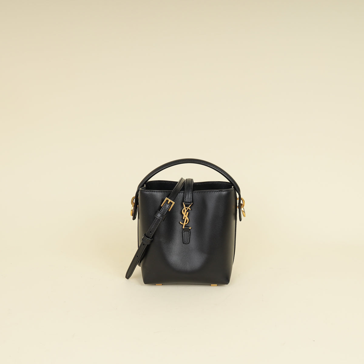 YSL Black Mini Le 37 Top Handle Bag-YSL-THE CLOSET