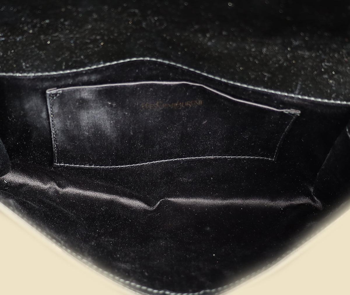 YSL Black Belle De Jour Clutch