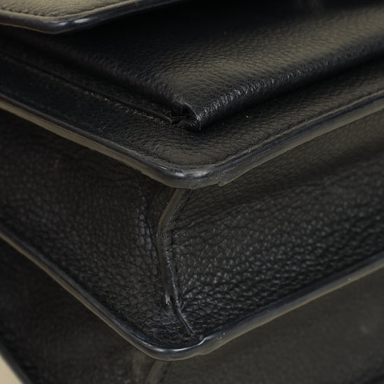 YSL Black Sunset Small Chain Shoulder Bag-YSL-THE CLOSET