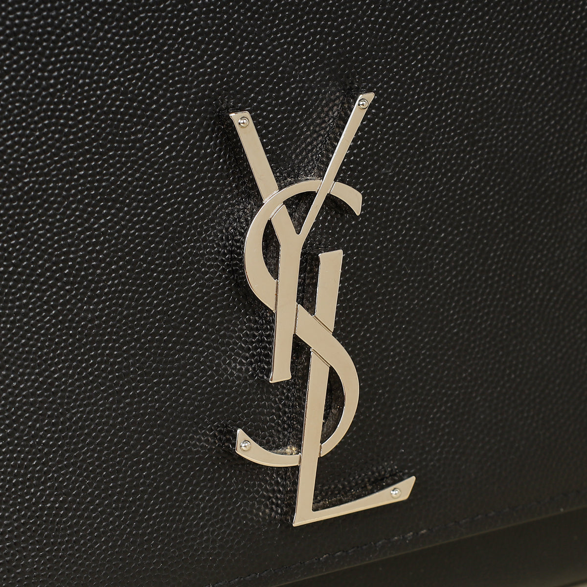 YSL Black Kate Large Chain Bag