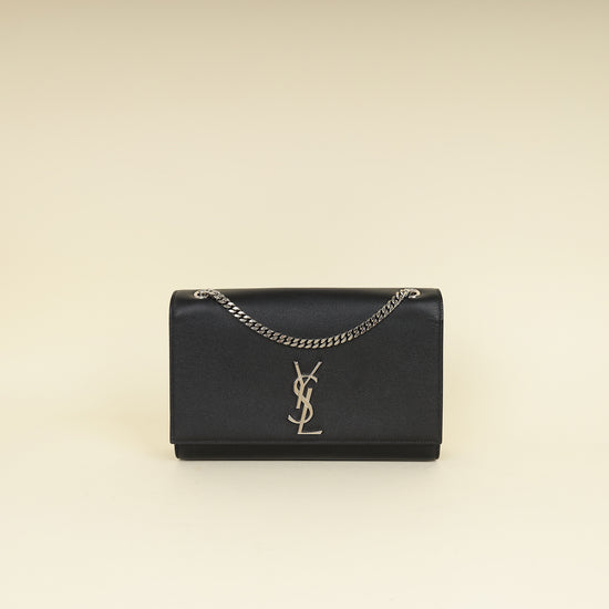 YSL Black Kate Large Chain Bag
