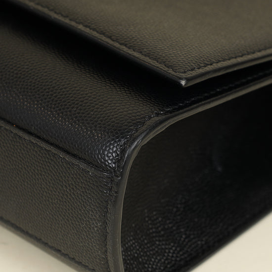 YSL Black Kate Large Chain Bag