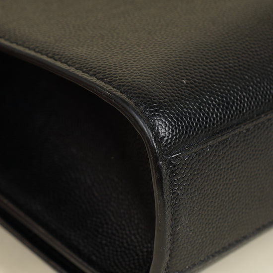 YSL Black Kate Large Chain Bag