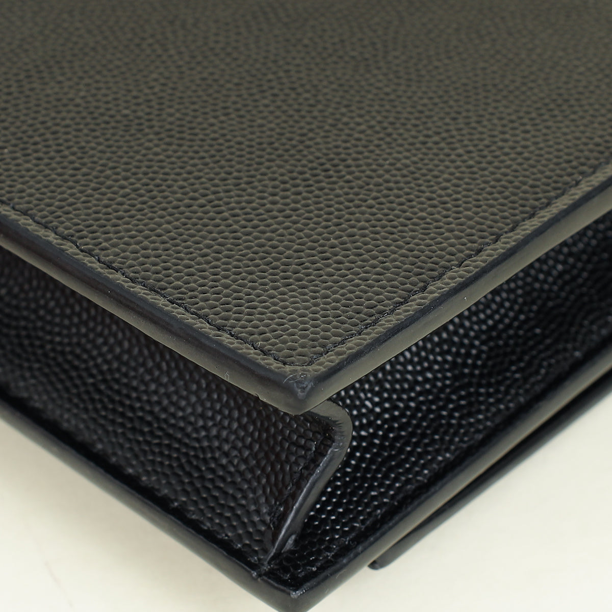 YSL Black Kate Tassel Chain Wallet