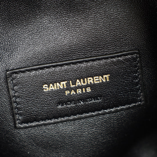 YSL Blanc Vintage Gaby Zippered Pouch