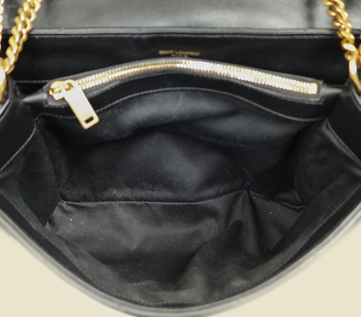 YSL Monogram Black Loulou Medium Bag