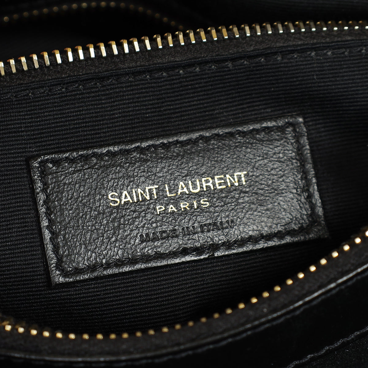 YSL Monogram Black Loulou Medium Bag