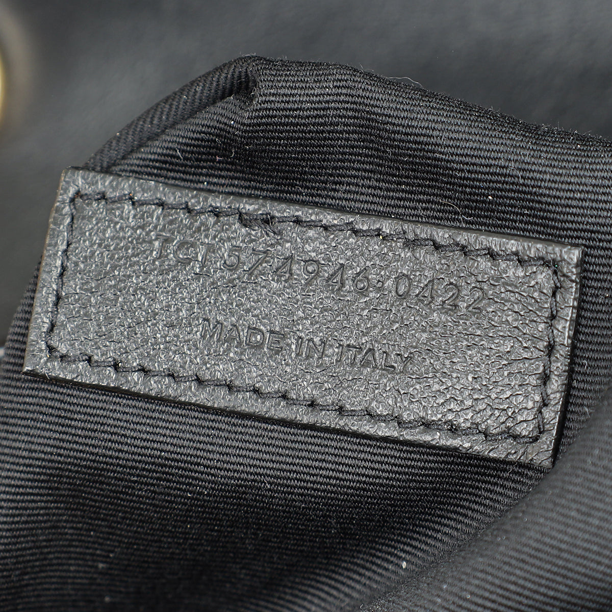 YSL Monogram Black Loulou Medium Bag