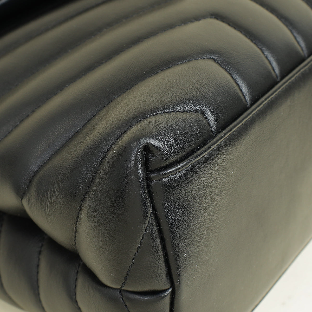 YSL Monogram Black Loulou Medium Bag