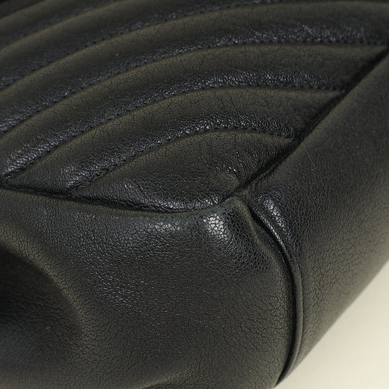 YSL Black Monogram College Satchel Large Bag