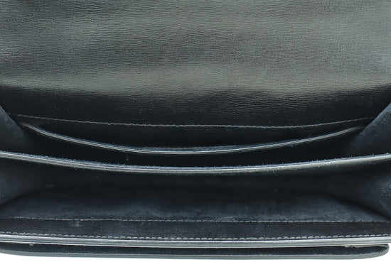 YSL Black Sunset Medium Bag