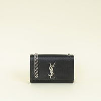 YSL Black Monogram Kate Small Chain Shoulder Bag
