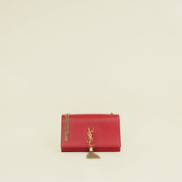 YSL Red Kate Tassel Medium Shoulder Bag