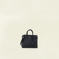 YSL Black Sac De Jour Nano Bag