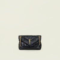 YSL Black Puffer Small Shoulder Bag