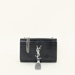 YSL Black Kate Tassel Small Shoulder Bag