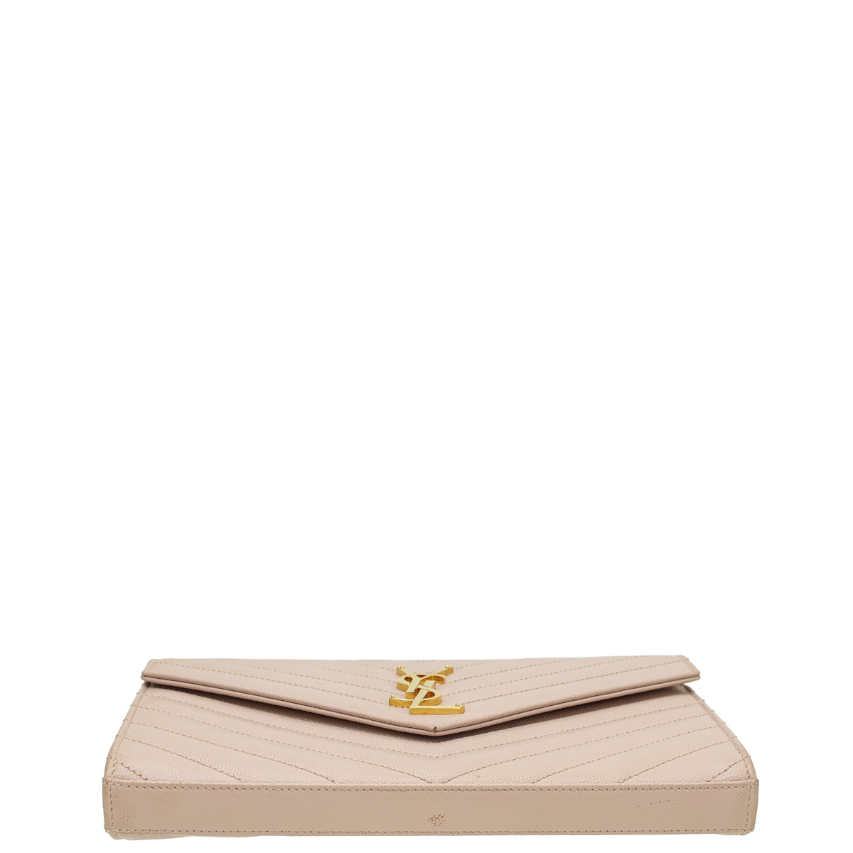 YSL Light Pink Cassandre Chain Wallet