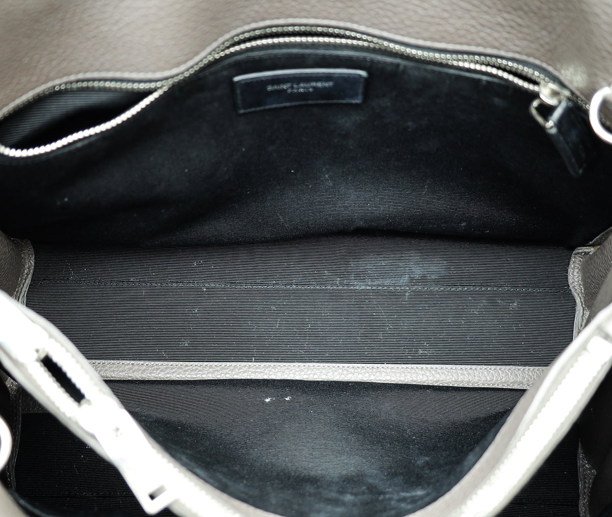 YSL Grey Sac De Jour Small Bag