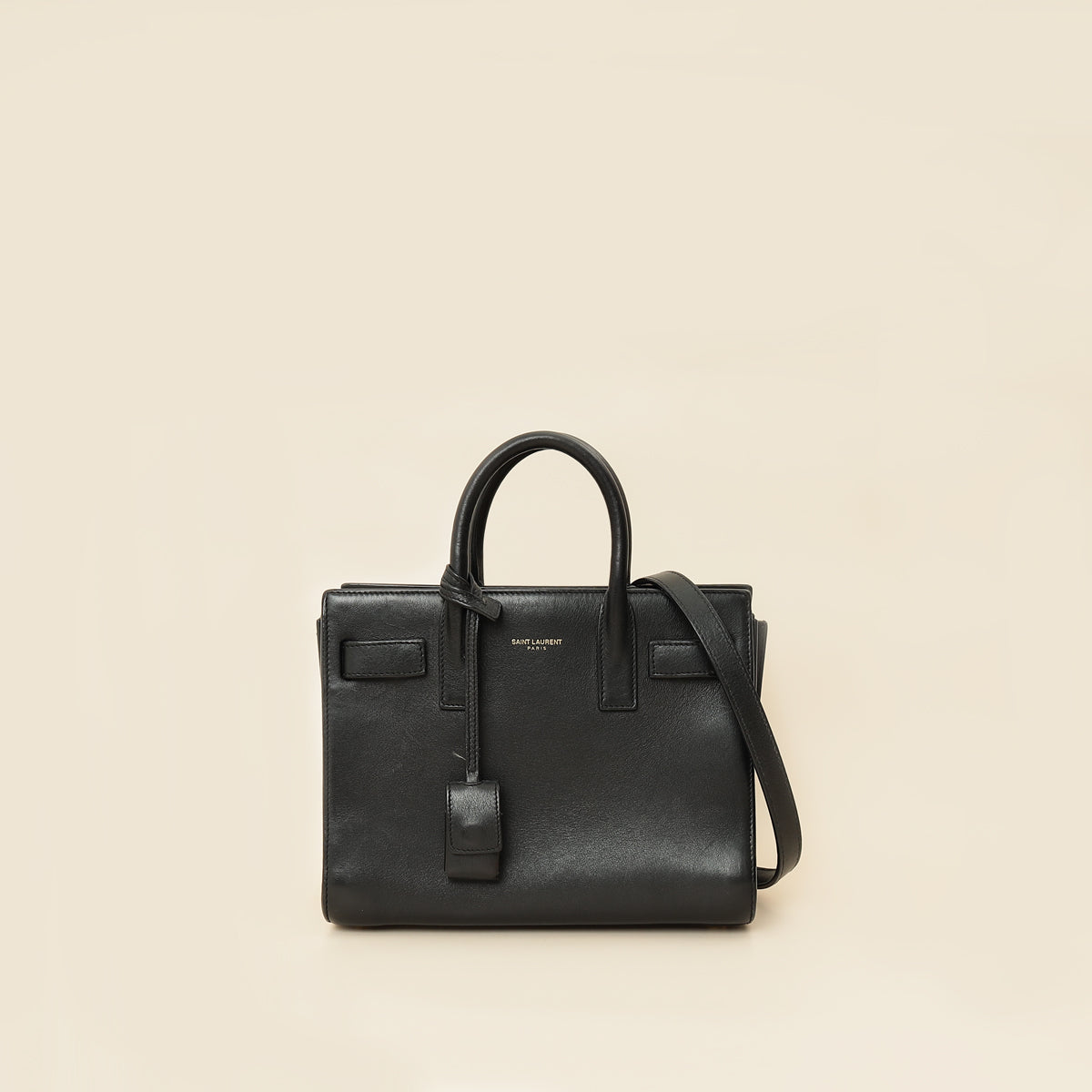 YSL Black Sac De Jour Nano Bag-YSL-THE CLOSET