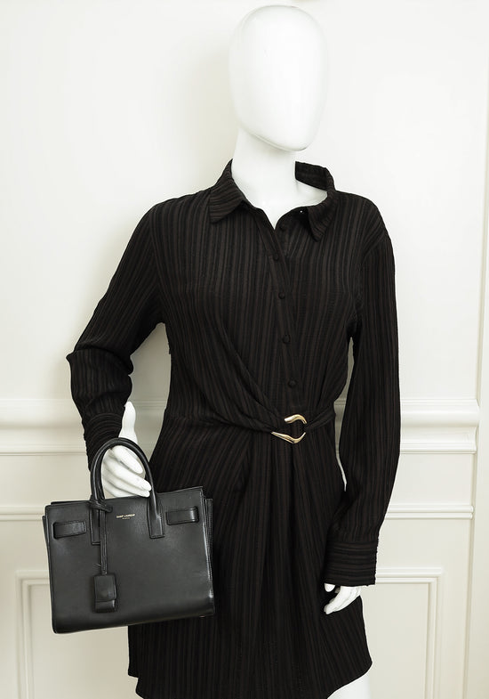 YSL Black Sac De Jour Nano Bag-YSL-THE CLOSET